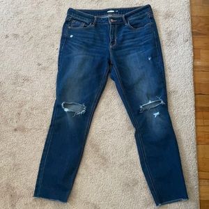 Distressed Skinny Jeans